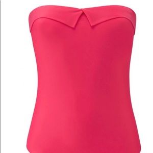 Panache Cleo Strapless Pink One Piece